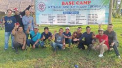Momen Kebangsaan, Ikatan Alumni SMKN 4 Bengkulu Resmikan Base Camp Bersama